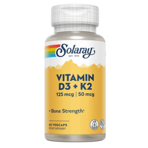 Solaray Vitamin D3 + K2