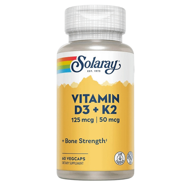 Solaray Vitamin D3 + K2
