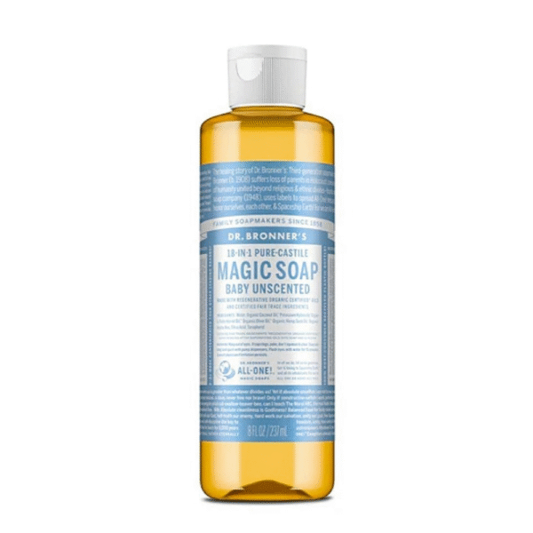 Dr Bronner's Liquid Castile Soap - Unscented